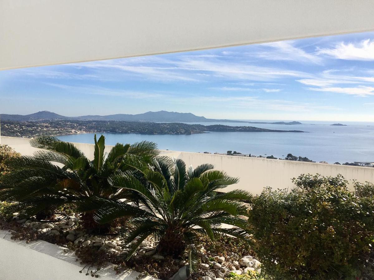 Design Apartment - Pool, Large Terrace And Panoramic Views Of Mediterranean Bandol Eksteriør billede